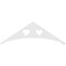 Ekena Millwork Pitch Winston Architectural Grade PVC Gable Pediment, 36"W x 12"H x 1"P (8/12) GPP036X012X100WIN - alternate 4